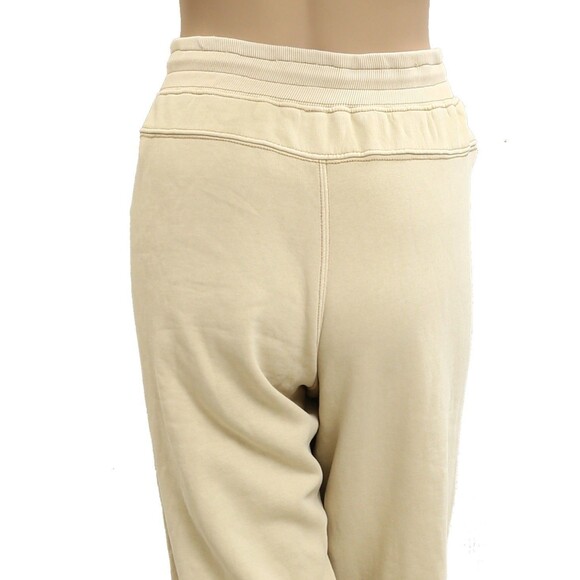 Free People FP Movement Undefeated jogger Tapered Sweatpants Tan L New 281775 - Picture 8 of 9